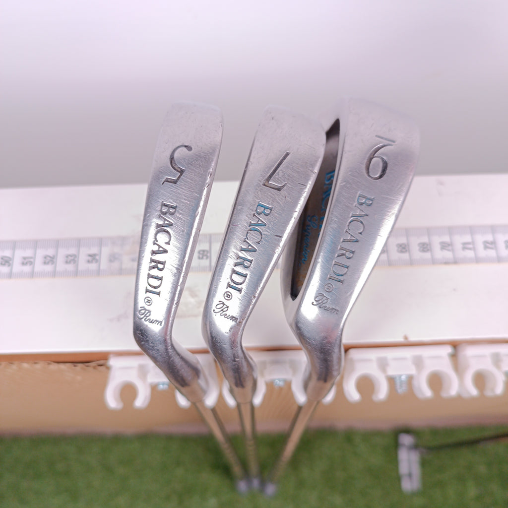 Mini juego principiante Bacardi - 3 hierros + putter