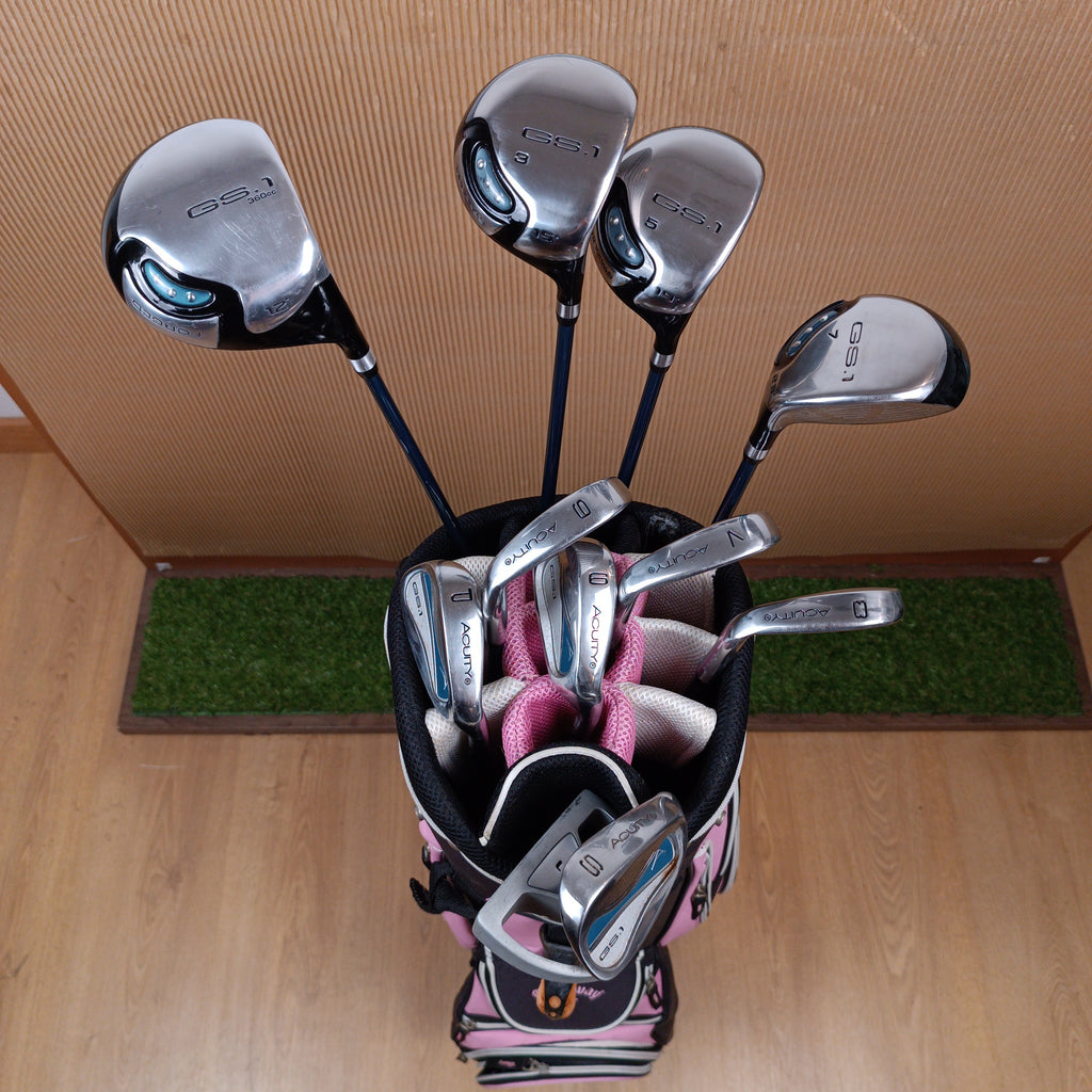 Juego completo de palos Aquity GS1 con bolsa Callaway